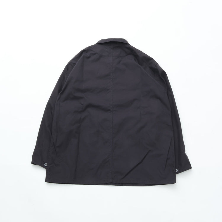 PERS PROJECTS ARON COVERALL GERMAN CANVAS INK BLACK