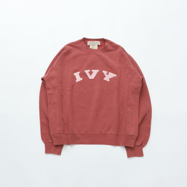 REMI RELIEF SP加工3飛び裏毛クルー New Fit (IVY) RED