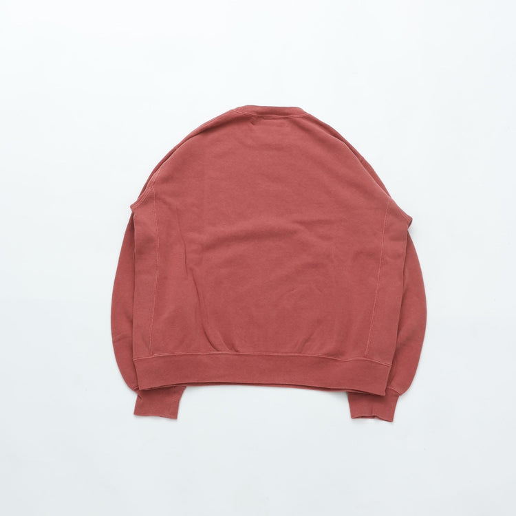 REMI RELIEF SP加工3飛び裏毛クルー New Fit (IVY) RED