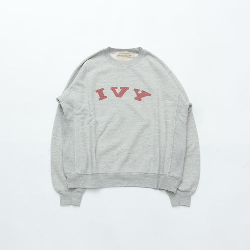 REMI RELIEF SP Processing 3-Fly Fleece Crew Neck New Fit (IVY) HEATH GREY