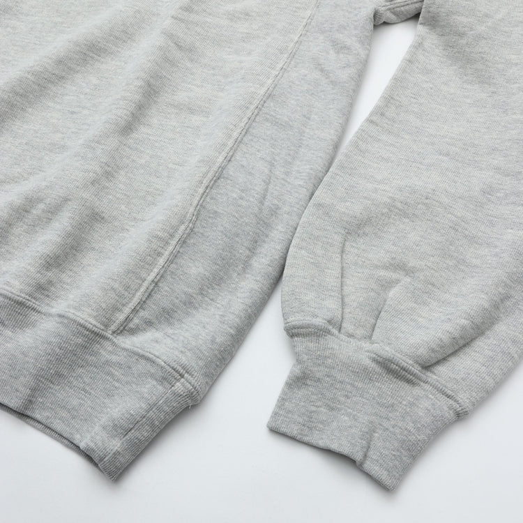 REMI RELIEF SP Processed 3-Ply Fleece Crew Neck New Fit (IVY) HEATH GREY