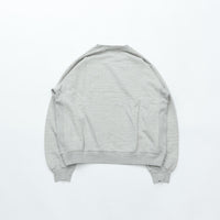 REMI RELIEF SP Processed 3-Ply Fleece Crew Neck New Fit (IVY) HEATH GREY