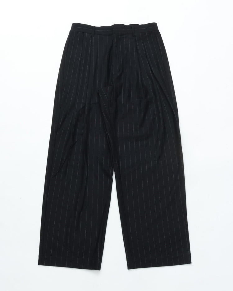 KANEMASA PHIL  36G Wool Stripe Trouser