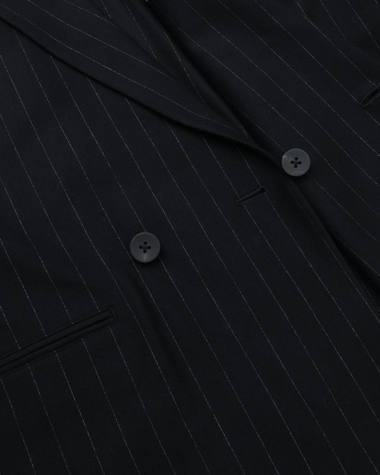 KANEMASA PHIL 36G Wool Stripe Double Jacket