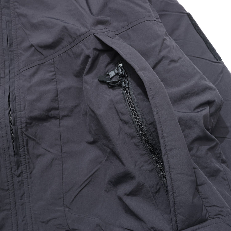 WILD THINGS / ショートモンスターパーカー  SHORT MONSTER PARKA BLACK