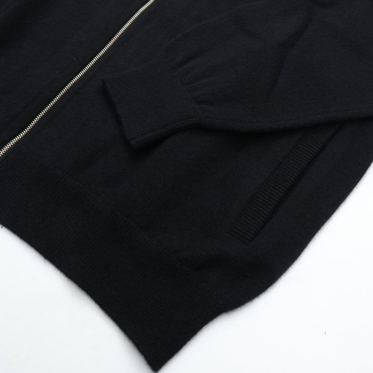 PORTER CLASSIC CASHMERE KNIT ZIP UP(BABY CASH)