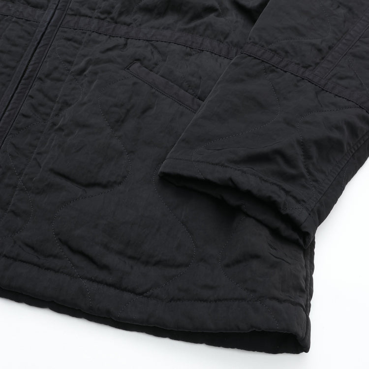 PORTER CLASSIC SUPER NYLON MILITARY ZIP UP JACKET