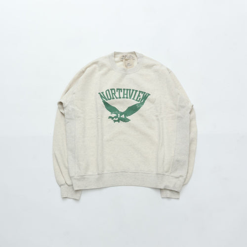 REMI RELIEF SP加工3飛び裏毛クルー New Fit (NORTHVIEW) OATMEAL