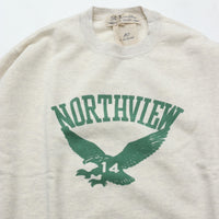 REMI RELIEF SP加工3飛び裏毛クルー New Fit (NORTHVIEW) OATMEAL