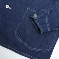 HATSKI / C/L Denim Coverall -Indigo- HTK-25004