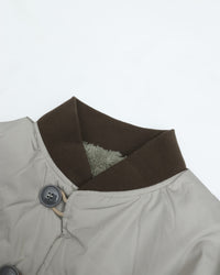 ARMY TWILL PE WEATHER REVERSIBLE BLOUSON GRAY