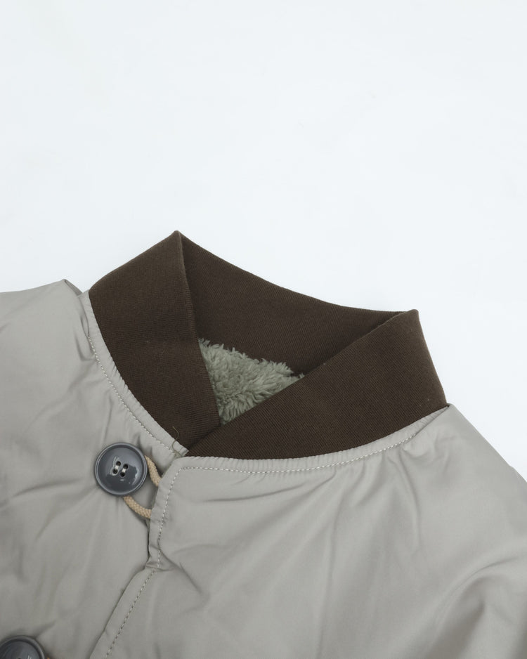 ARMY TWILL  PE WEATHER REVERSIBLE BLOUSON GRAY