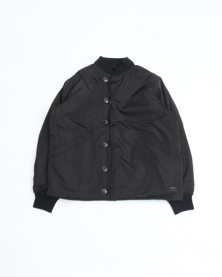 ARMY TWILL PE WEATHER REVERSIBLE BLOUSON BLACK