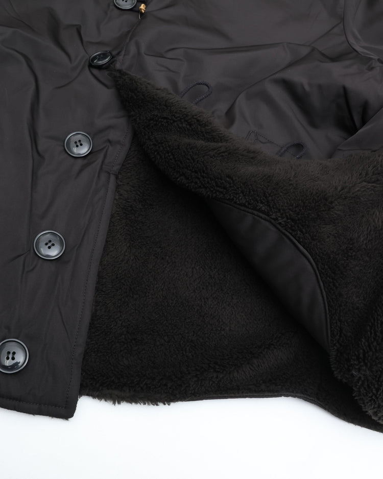 ARMY TWILL PE WEATHER REVERSIBLE BLOUSON BLACK