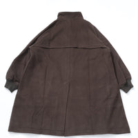 BASISBROEK / ISLAND bj-74 ウールメルトンスタンドカラーコート