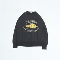 A.G.SPALDING&BROS  AZUMA(アズマ)裏毛カラーフロッキープリントFREEDOM SLEEVE SWEAT