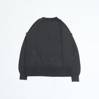 A.G.SPALDING&BROS  AZUMA(アズマ)裏毛カラーフロッキープリントFREEDOM SLEEVE SWEAT