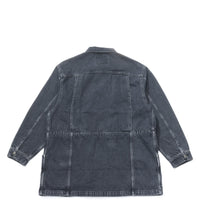 orslow / DENIM HALF COAT BLACK DENIM STONE