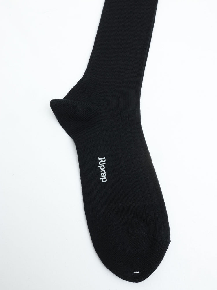 Riprap NZ MERINO LONGHOSE　BLACK