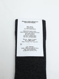 Riprap NZ MERINO LONGHOSE　CHARCOAL