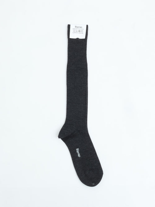 Riprap NZ MERINO LONGHOSE　CHARCOAL