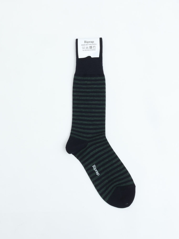 Riprap NZ MERINO BORDERS DK.NAVY/DEEP FOREST