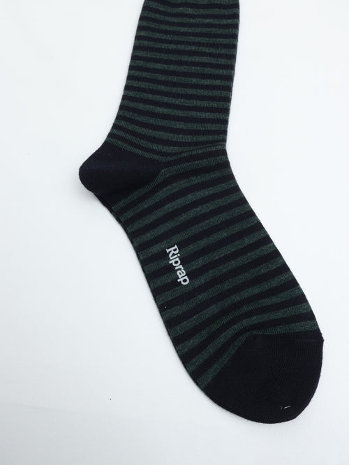 Riprap NZ MERINO BORDERS DK.NAVY/DEEP FOREST