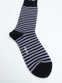 Riprap NZ MERINO BORDERS BLACK/HYDRANGEA