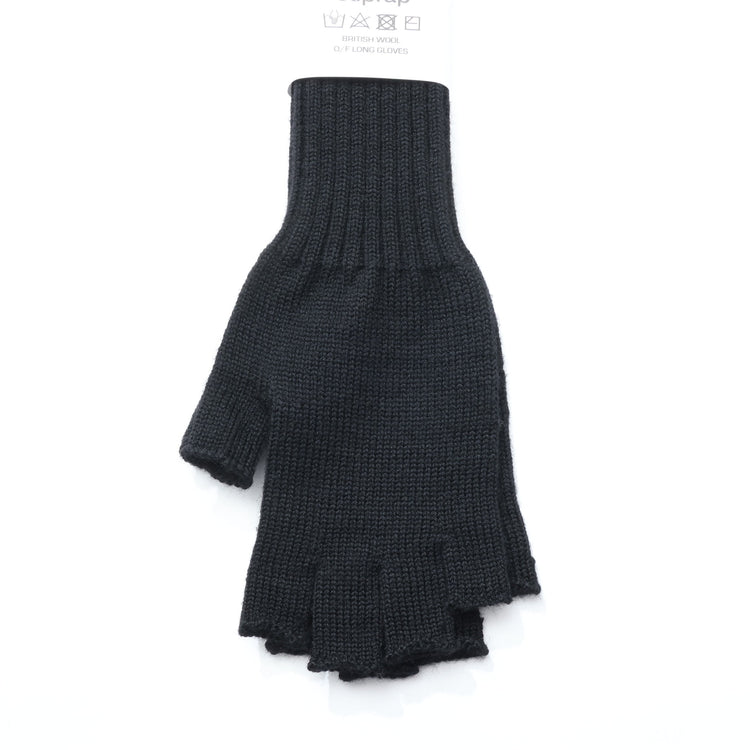 Riprap / O/F LONG GLOVES (BRITISH/AMERICAN WOOL) BLACK