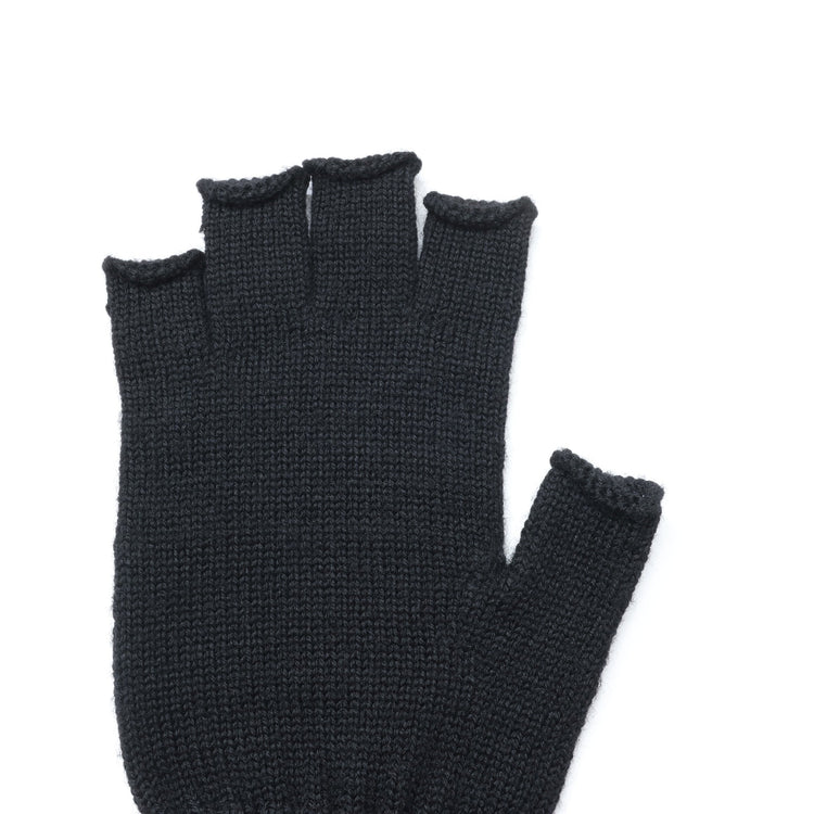 Riprap / O/F LONG GLOVES (BRITISH/AMERICAN WOOL) BLACK