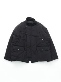 roundabout   Stand Collar Padded Blouson