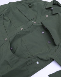 NOROLL  WN FIELD SHIRT JACKET OLIVE