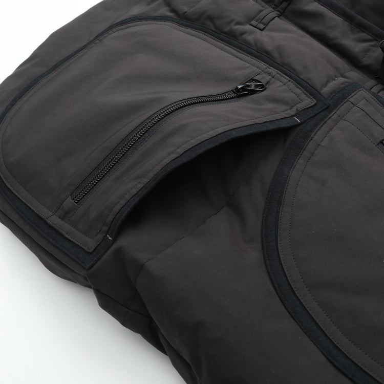 PORTER CLASSIC WEATHER CHINESE DOWN JACKET BLACK