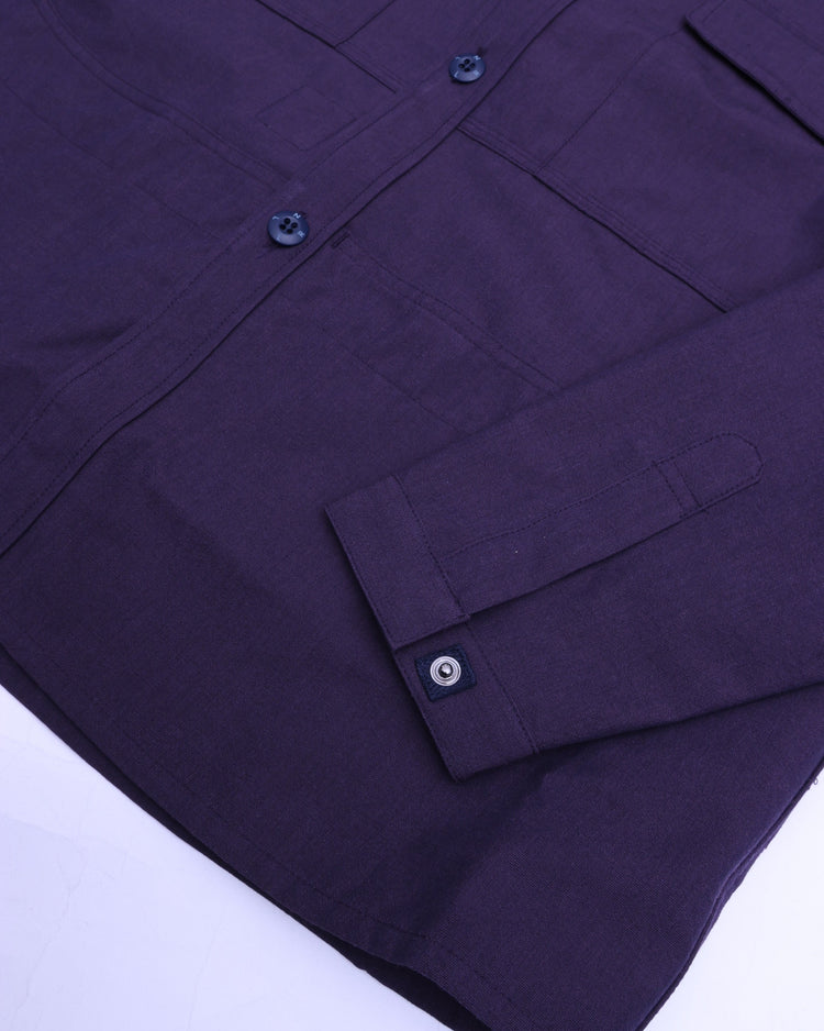 NOROLL  WN FIELD SHIRT JACKET NAVY