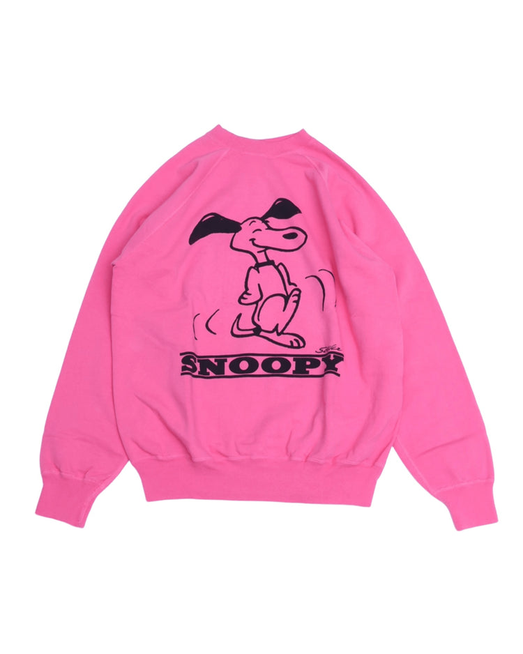 WAREHOUSE & CO.　Lot YP226W-2 PEANUTS SWEAT DANCE PINK
