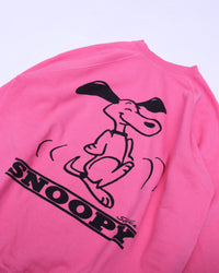 WAREHOUSE & CO.　Lot YP226W-2 PEANUTS SWEAT DANCE PINK