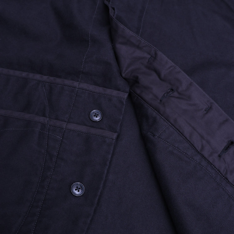 PORTER CLASSIC  NEW MOLESKIN SERVEUR JACKET BFA-P-019-4145 BLACK