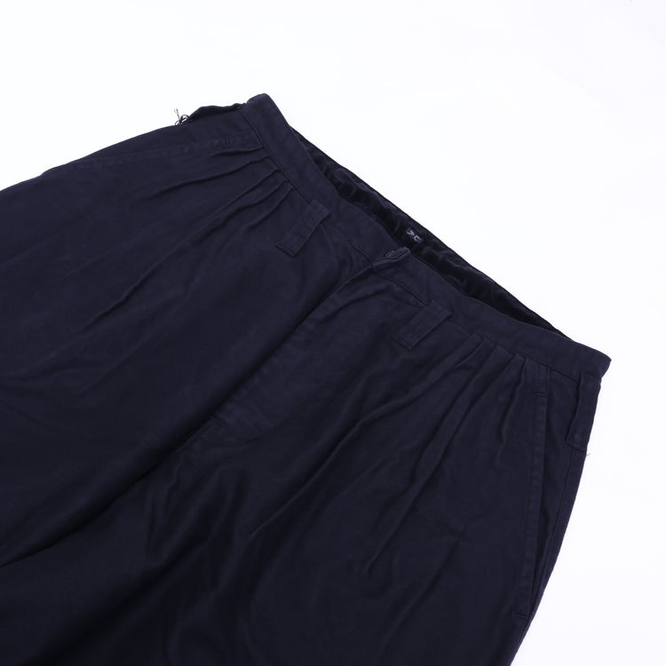 PORTER CLASSIC  NEW MOLESKIN BEBOP PANTS BFA-P-019-4143 BLACK