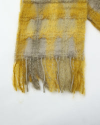 MANTAS EZCARAY MIA Mohair Stole C/#50 MI-40F (Yellow)