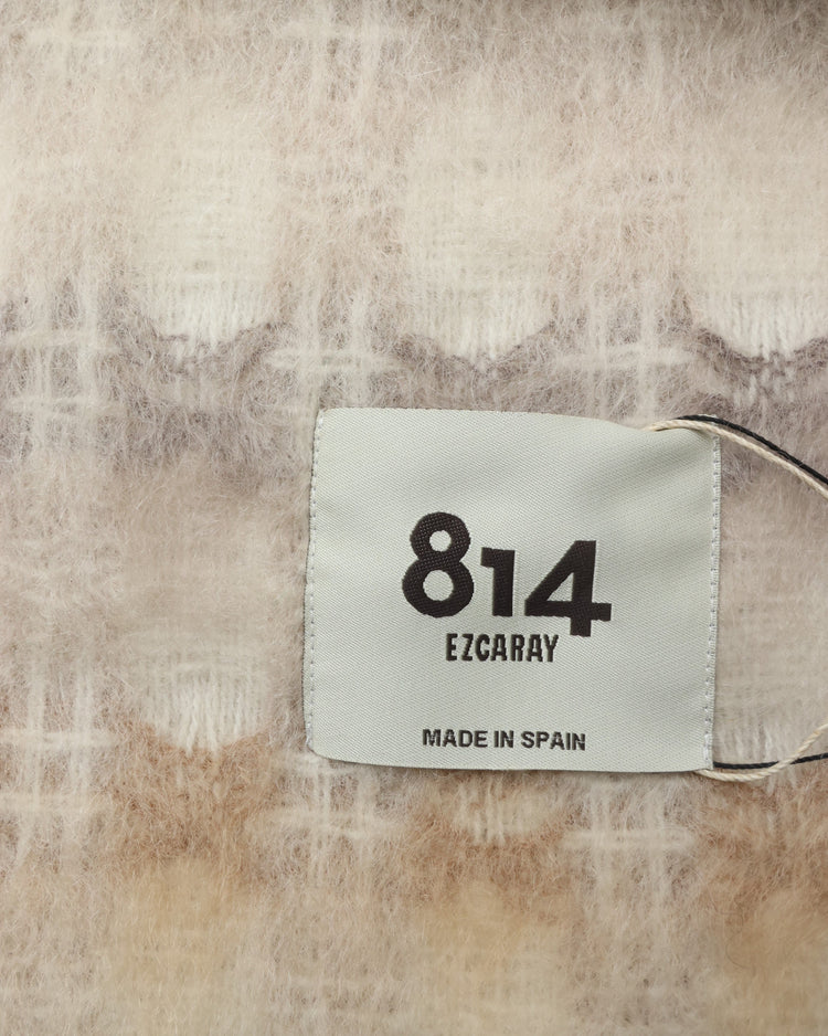 MANTAS EZCARAY  MIA モヘアストール C/#81 MI-47F （ベージュ系）