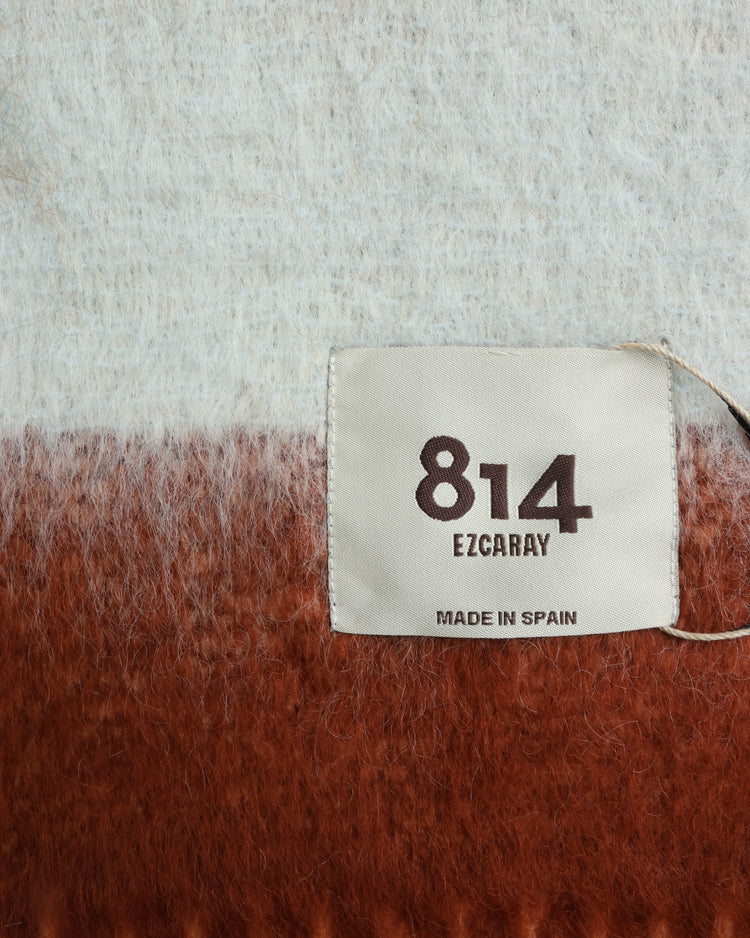 MANTAS EZCARAY MATISSE Mohair Stole C/#34 HM-20 (Brown)