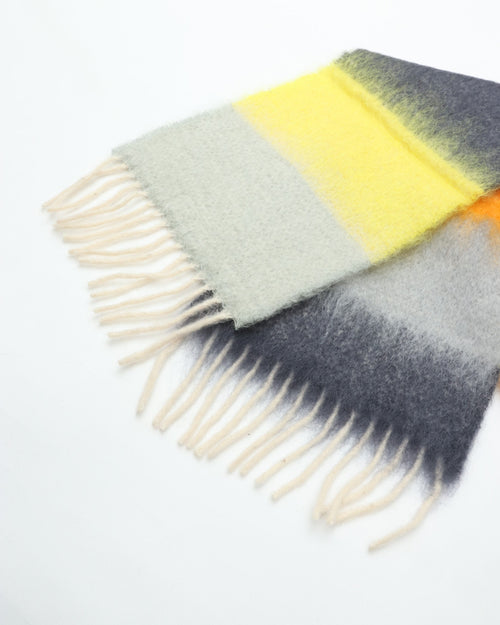MANTAS EZCARAY MATISSE Mohair Stole C/#52 HM-50 (Gray Tone)