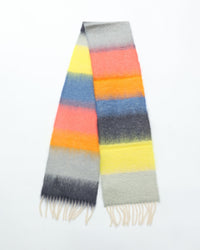 MANTAS EZCARAY MATISSE Mohair Stole C/#52 HM-50 (Gray)