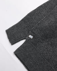 NOROLL  SIMPLE CREW NECK KNIT GREY