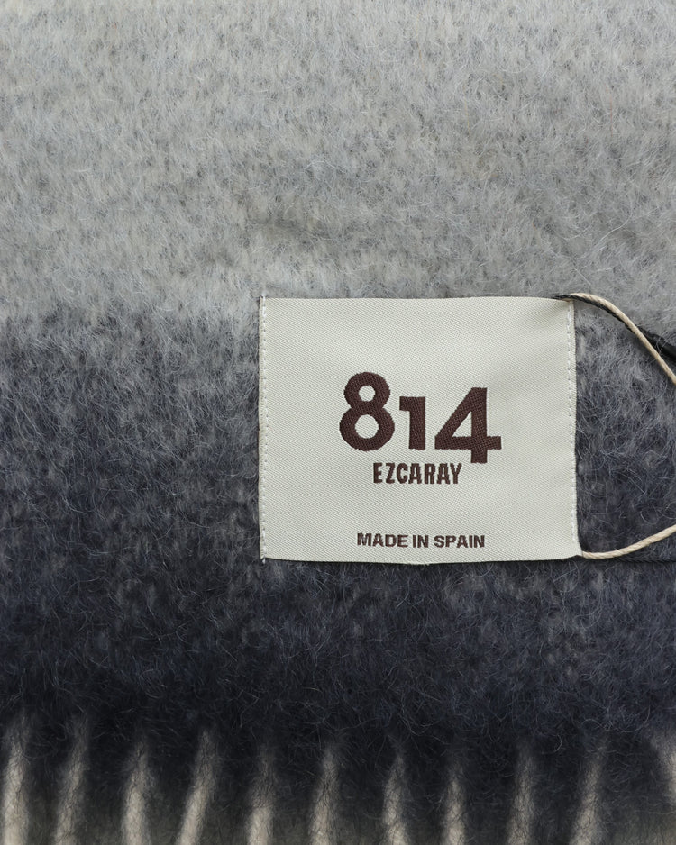 MANTAS EZCARAY MATISSE Mohair Stole C/#52 HM-50 (Gray)