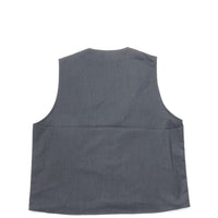 Sillage / gilet twill anthracite 