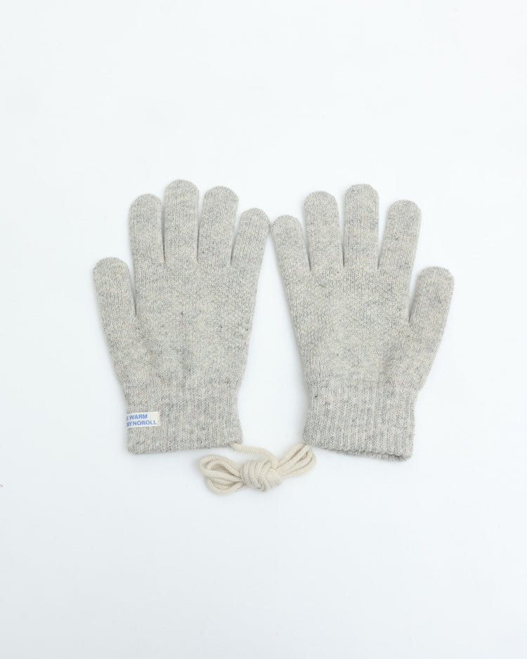 NOROLL USUALLY GLOVE GRIGIO(OFFWHITE)