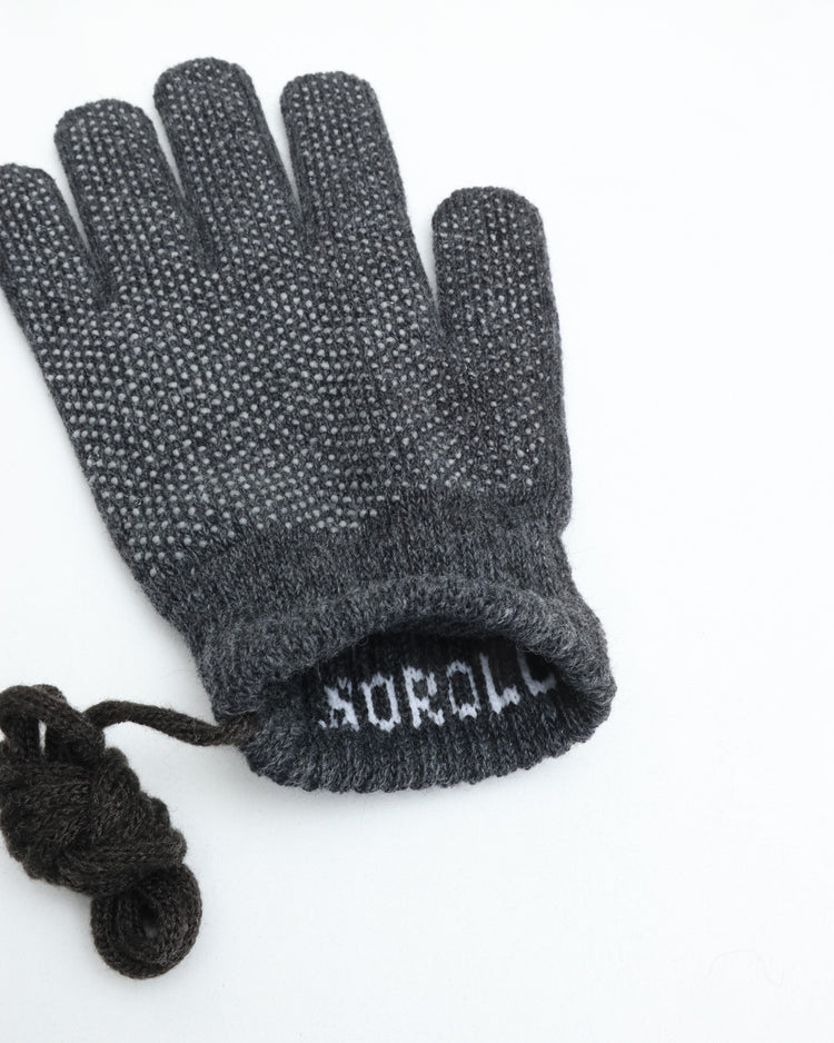 NOROLL USUALLY GLOVE ASPHALT(GREY)