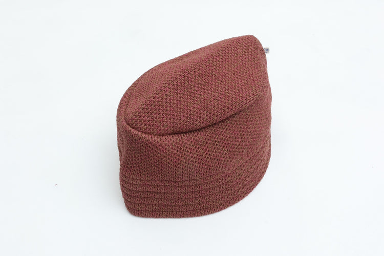 NOROLL WASHI BUCKET HAT WINE