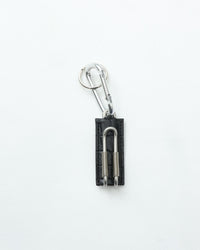 ED ROBERT JUDSON  CLIX spring clip key holder 050 croco grain